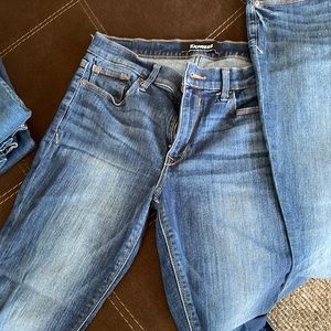 Express leggies    Three pairs.  No distressing on any